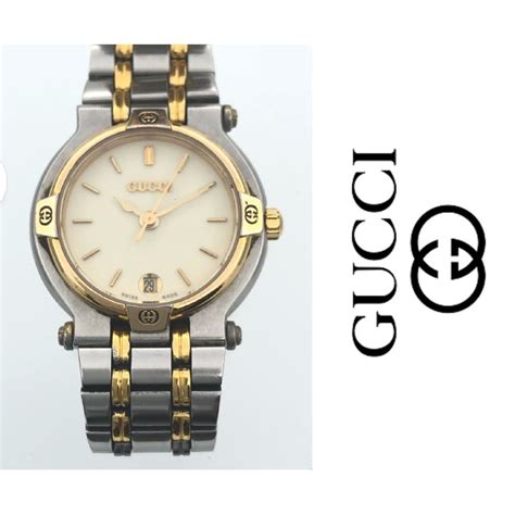 gucci 1980s watch|authentic vintage gucci watch.